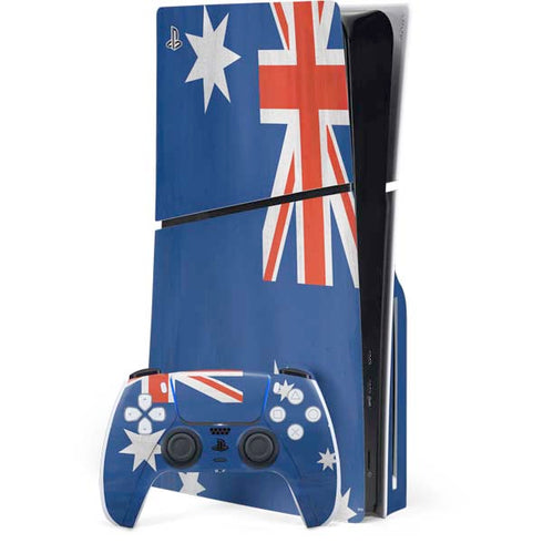 Australia Flag Distressed PlayStation PS5 Skins